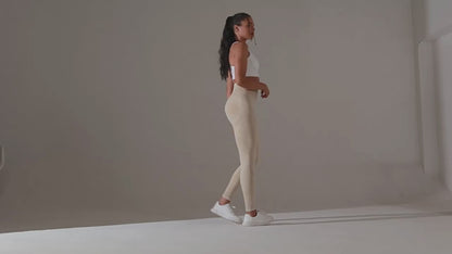 Knitted Seamless Yoga Pants Running Sports Fitness High Waist Butt Lifting Leggings Womens Clothing